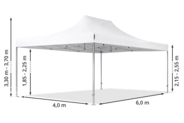 tent afmetingen